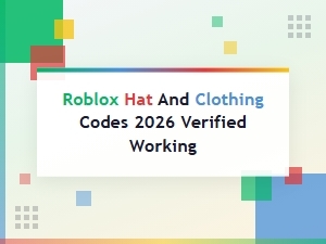 Free Roblox Hat and Clothing Codes That Actually Work